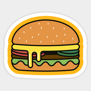 burger Sticker